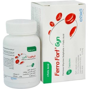 کپسول فروفورت گاین عبیدی 30 عددی
