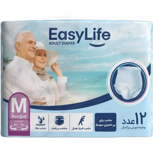 پوشینه بزرگسال ایزی لایف شورتی سایز M