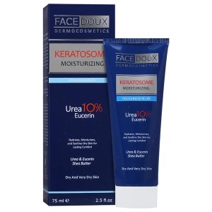 کرم مرطوب کننده و نرم کننده حاوی اوسرین و 10 درصد اوره فیس دوکس کراتوزوم 75 میل