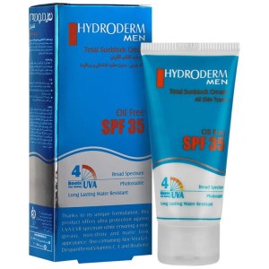 کرم ضد آفتاب SPF35 آقایان هیدرودرم 50 میلی لیتری